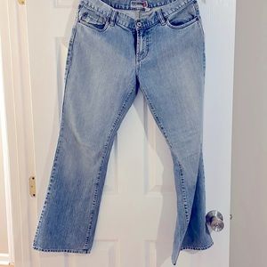 Old navy 90’s jeans, literally I got them in the 90’s.